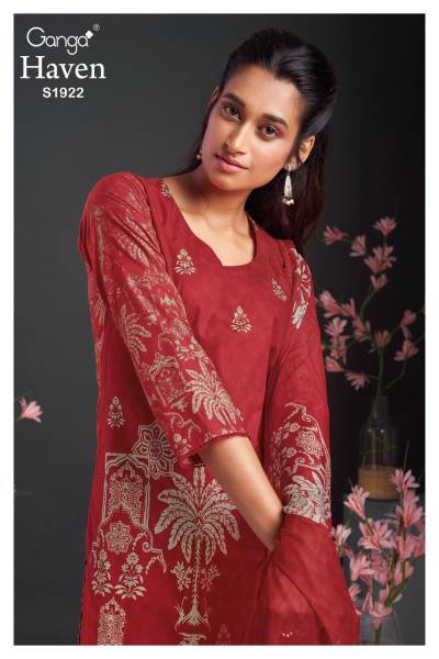 Haven 1922 By Ganga Designer Handwork Salwar Kameez Collection